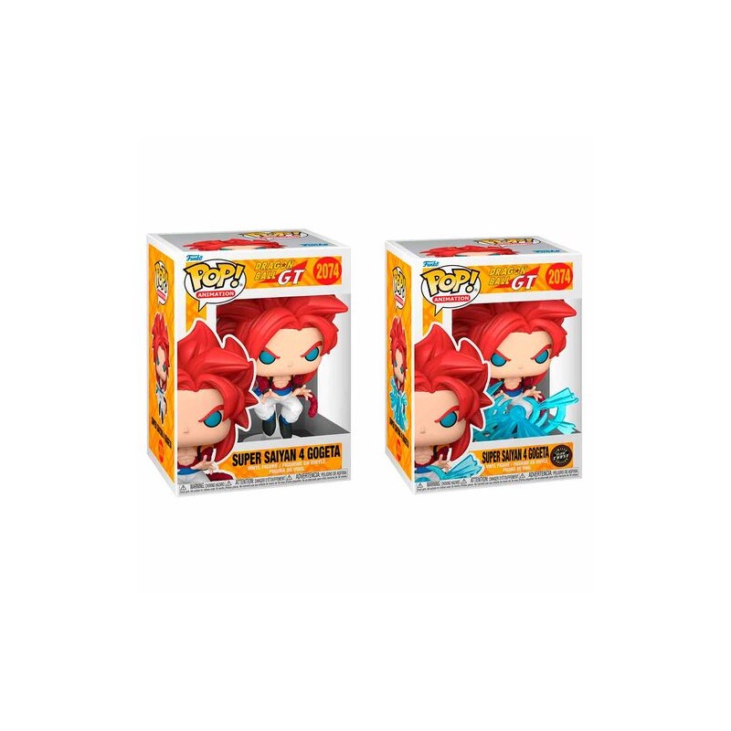 Pop animation - Dragon Ball GT - Super Sayan 4 Gogeta 2074 - BUNDLE Regular + Chase Pop animation - Dragon Ball GT - Super Sayan 4 Gogeta 2074 - BUNDLE Regular + Chase